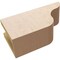 Ekena Millwork 4in. W x 6in. H x 12in. L Carmel Woodgrain TimberThane Rafter Tail, Primed Tan RFTUR04X06X12CARRCPR - alternate 2